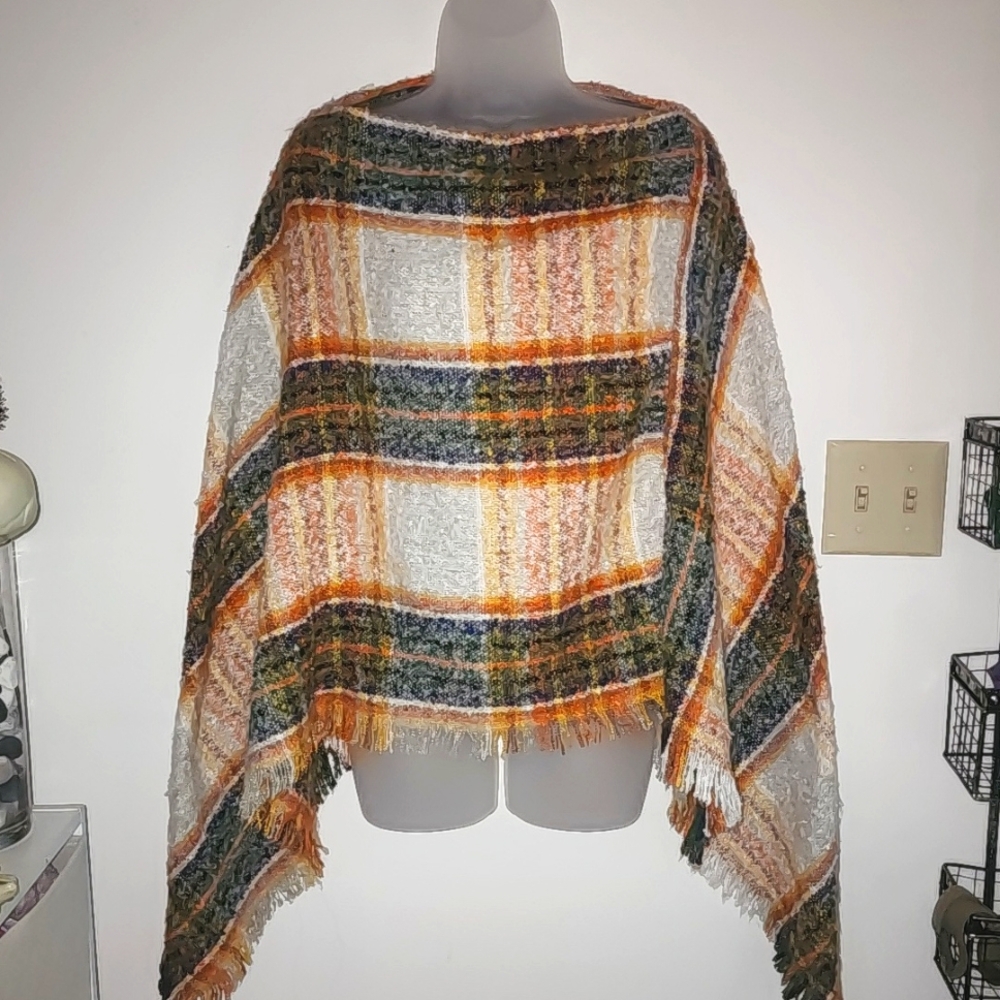 Fall Warm Poncho